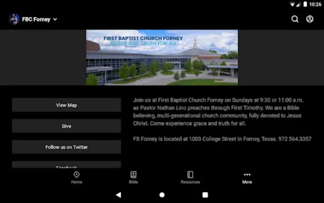 FBC Forney android App screenshot 3